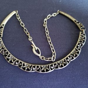 Pewter Filigree Necklace